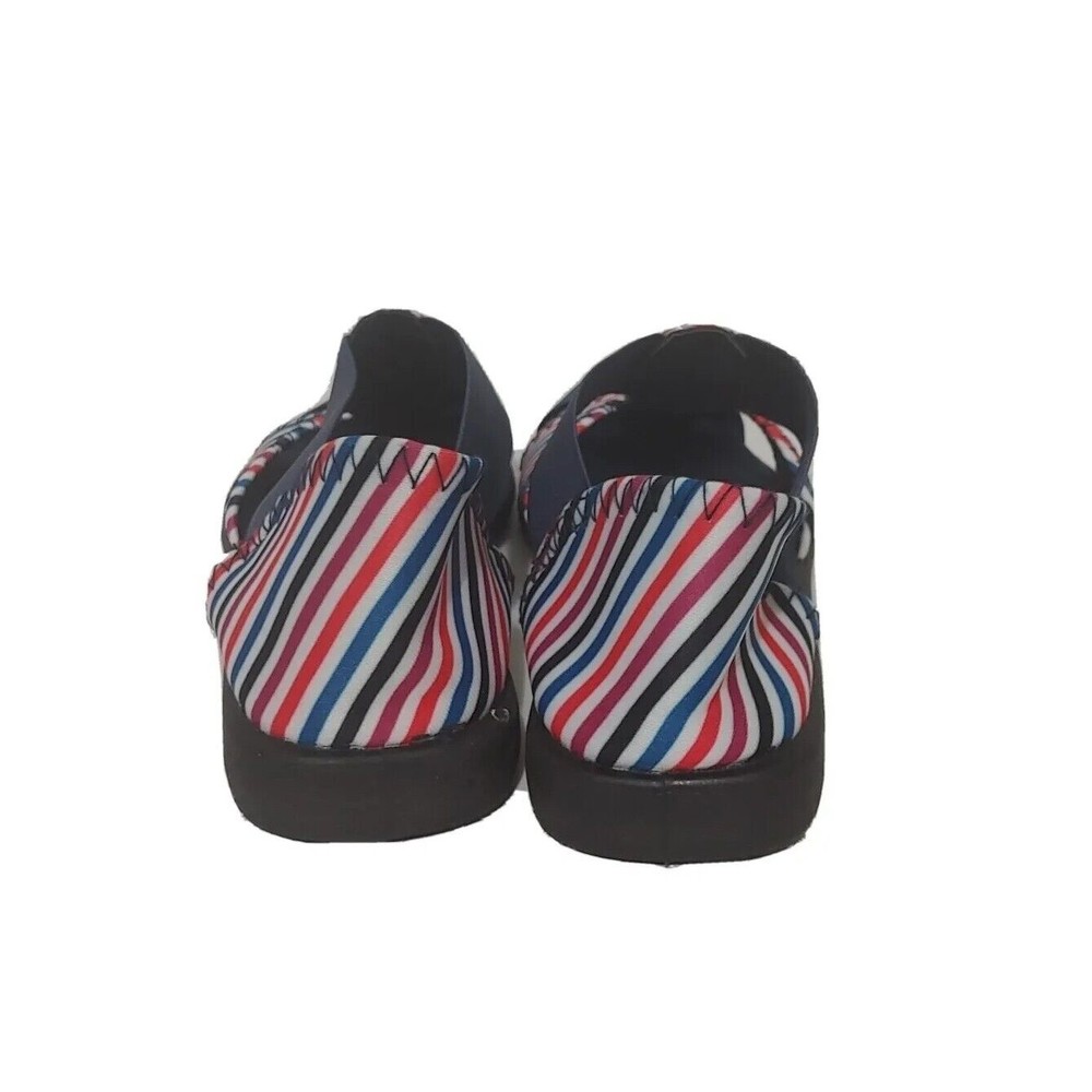 Women's Fisherman Sandals Casual Shoes Berry Stripe Navy 7W Style 50545BRE7W E02 - Picture 5 of 11